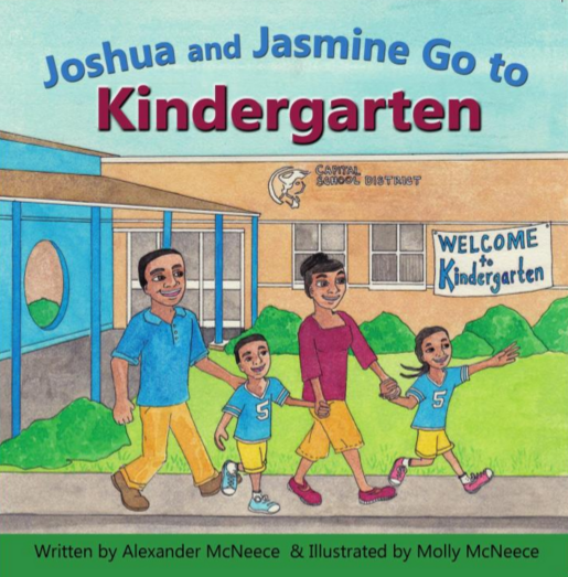Joshua and Jasmine go to Kindergarten